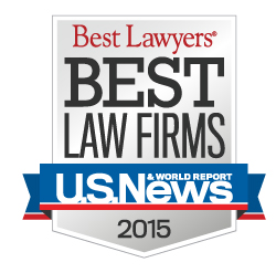 Best Law Firms 2015 badge