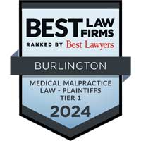 Best Law Firms Medical Malpractice Vermont badge