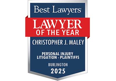 Top Vermont Personal Injury Lawyer award